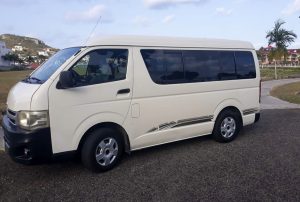 St Maarten Island Tour vans